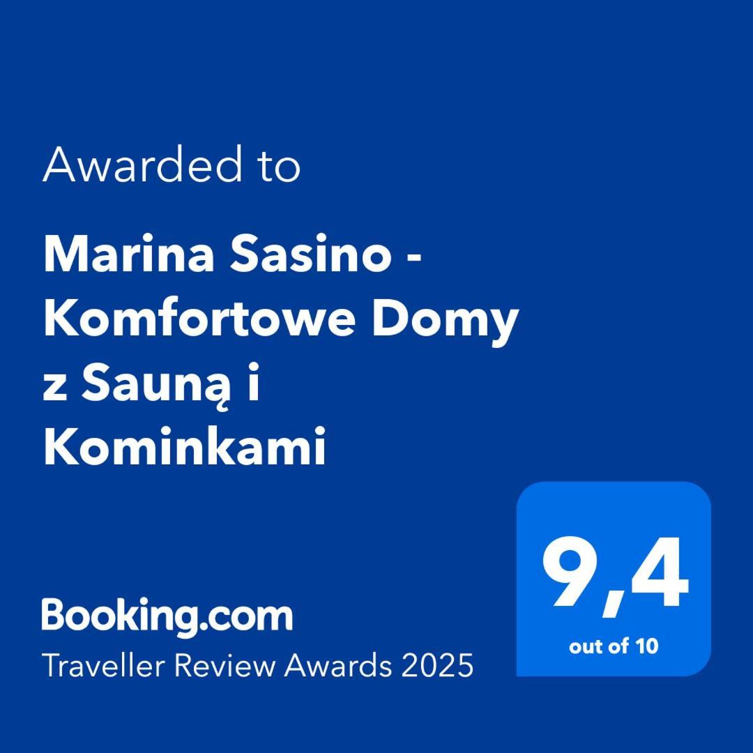Marina Sasino - Komfortowe Domy Z Sauna I Kominkami Bagian luar foto